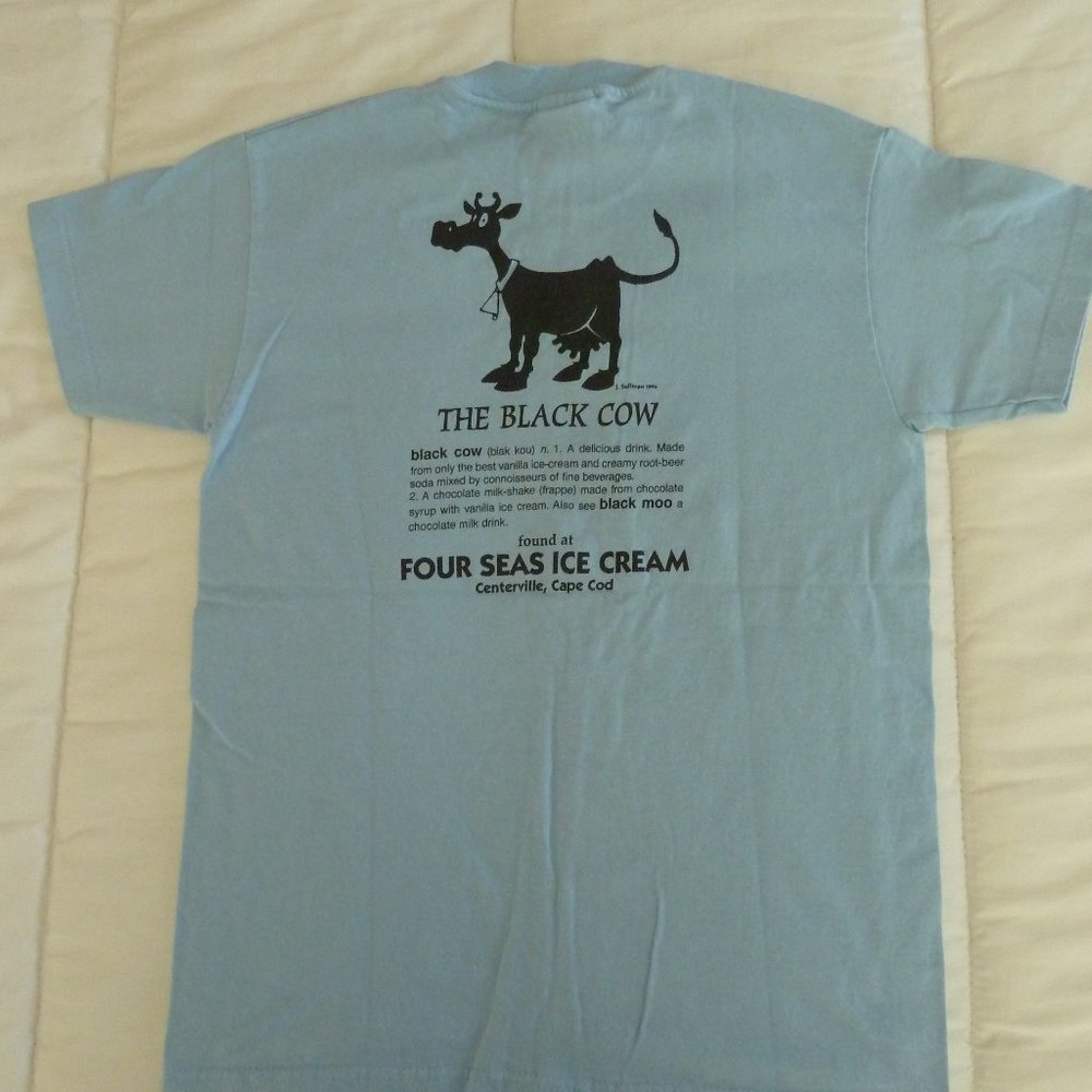 Vintage Cape Cod MA T-Shirt 4 Seas Ice Cream NWOT